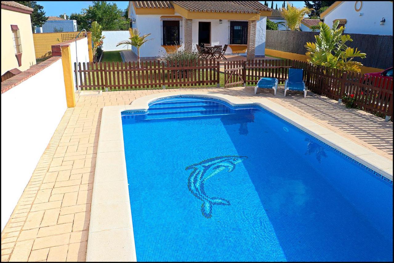 Chalet Con Piscina Privada Конил-де-ла-Фронтера Екстериор снимка